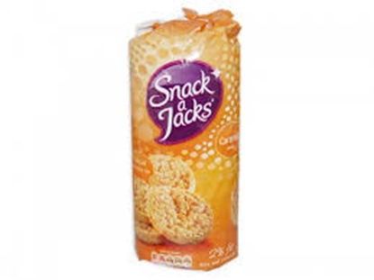 Picture of SNACK A JACK RICE CAKE CARAMEL